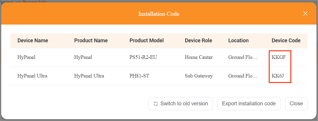 Connect Devices to the Cloud via Installation Code