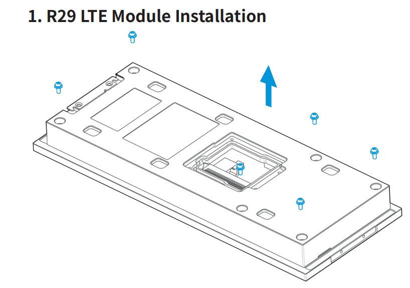 R29 Serises LTE Module Installation Guide - Door Phone