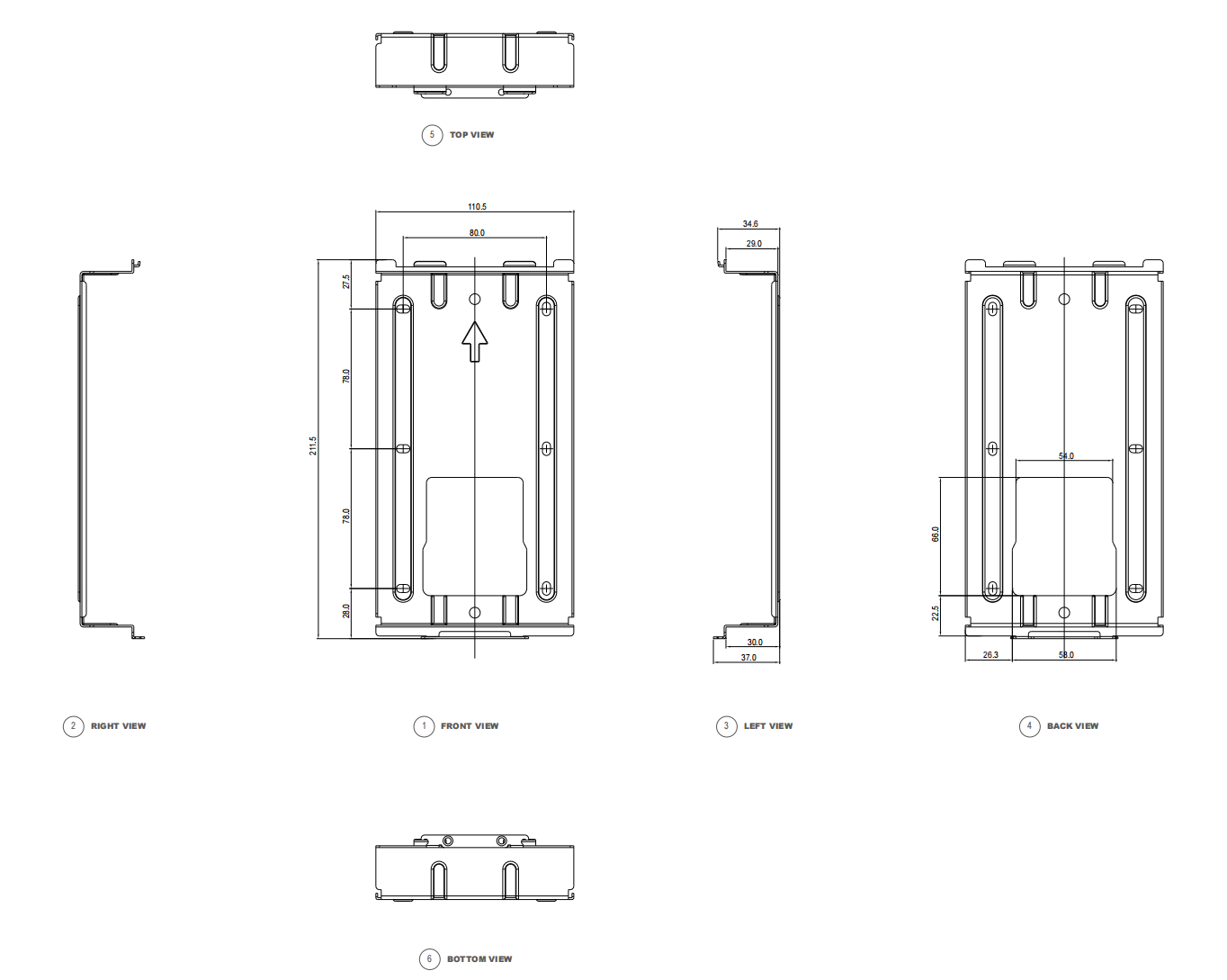 R26C Cutsheet - Flush Mounting