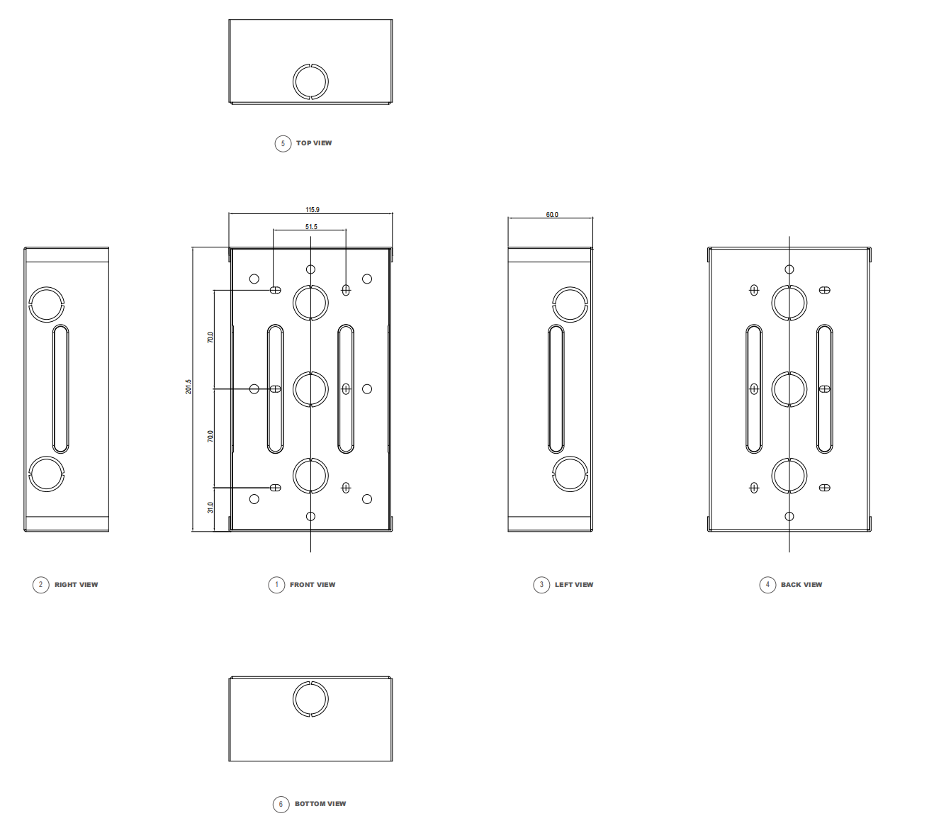 R26C Cutsheet - Flush Mounting