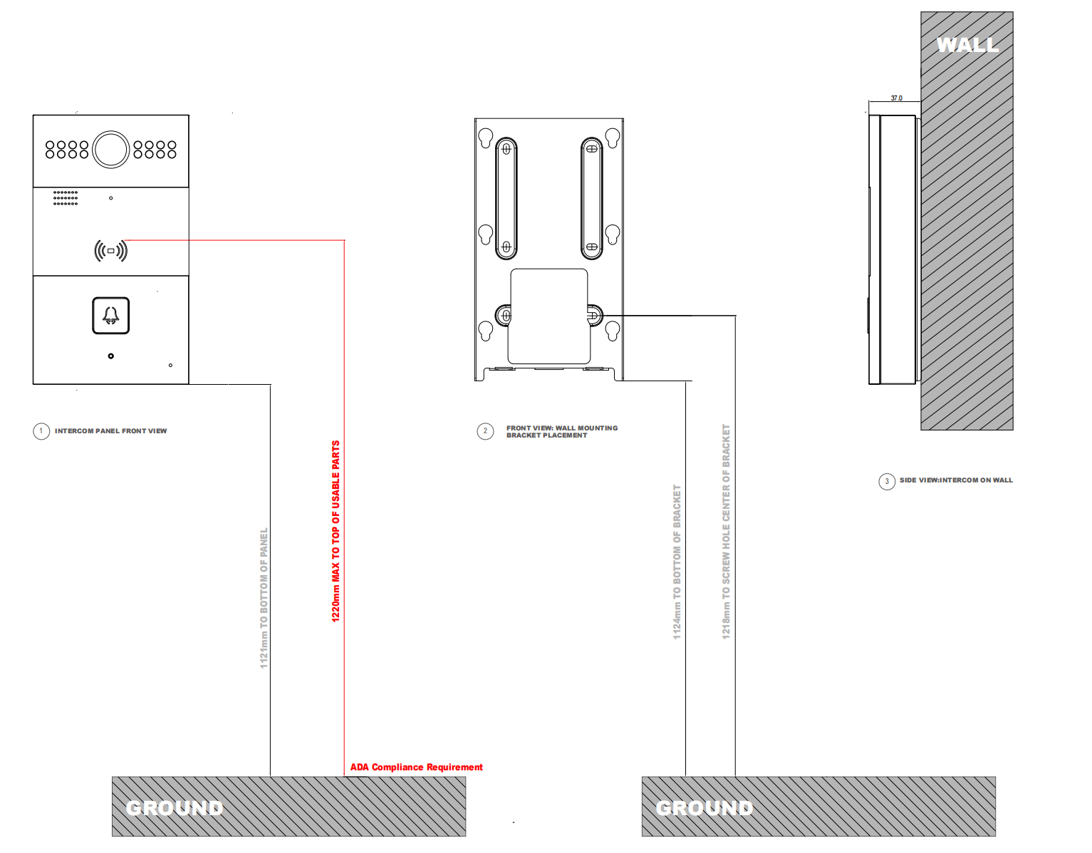 R26C Cutsheet - Wall Mounting