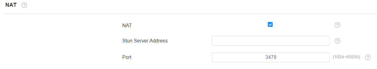 Network Setting & Other Connection