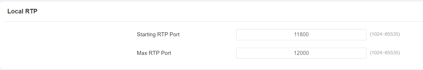 Intercom Call Configuration