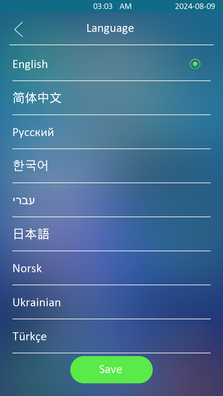 Language and Time