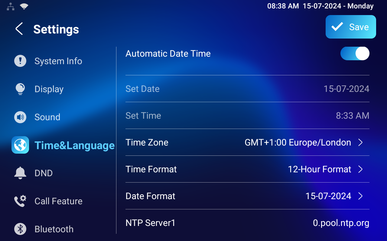 Language and Time
