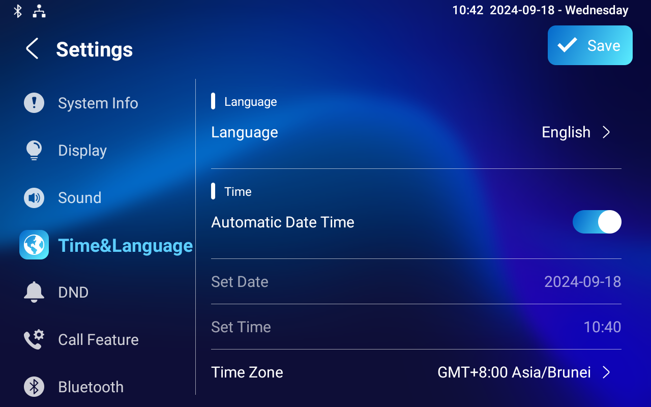 Language and Time