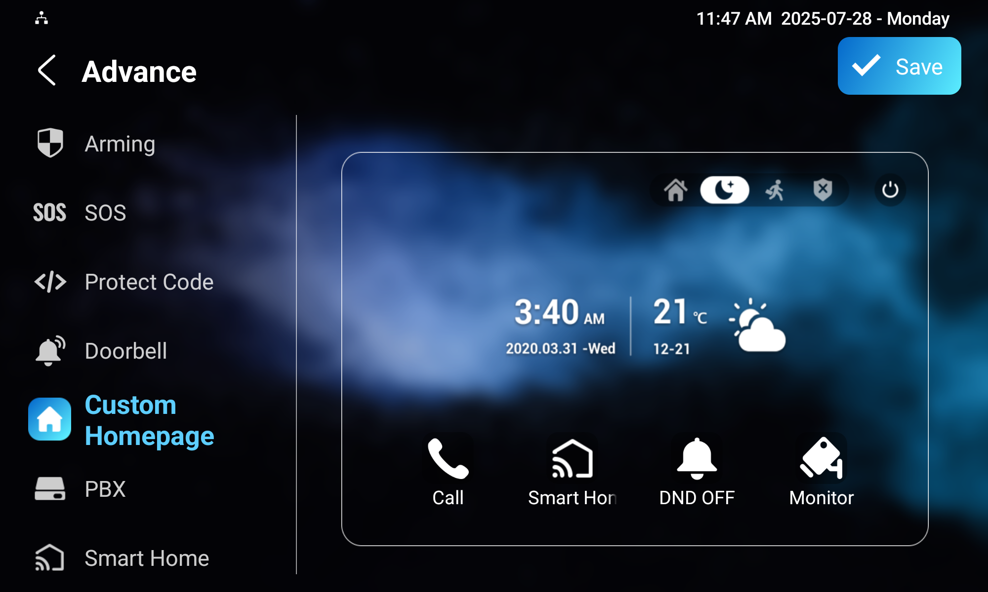 Picture of Integration with Hypanel Ultra(PH81) for Smart Home Control