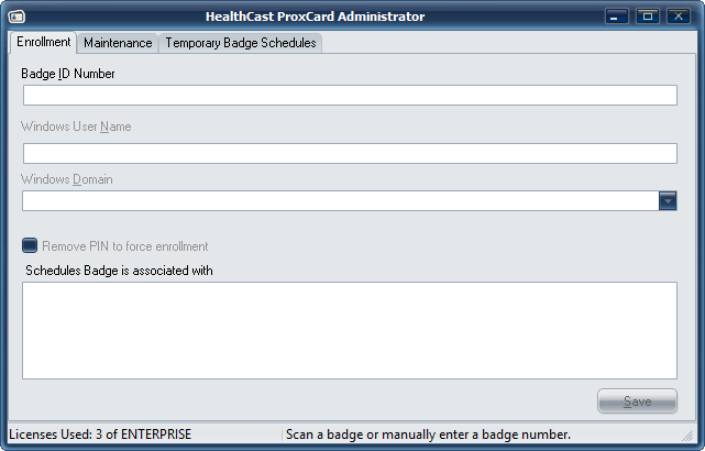 ProxCard Administrator