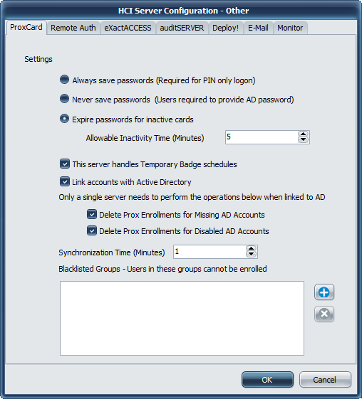 Prox Card Server
