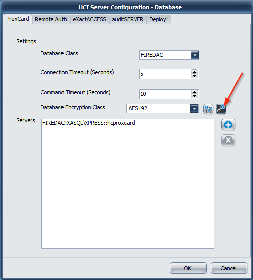 Database Key Backup and Import