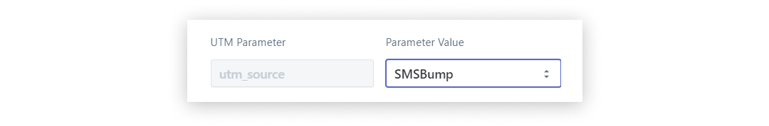 UTM_static_value_SMSBump