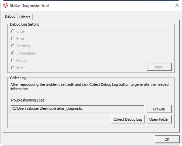 Stellar Debug Log Collection when Installation Fails
