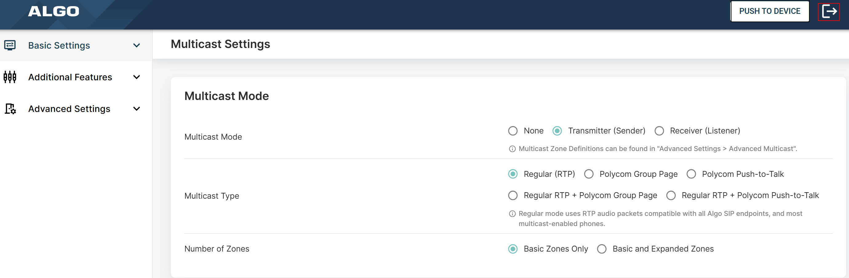 Algo Device Management Platform (ADMP) User Guide