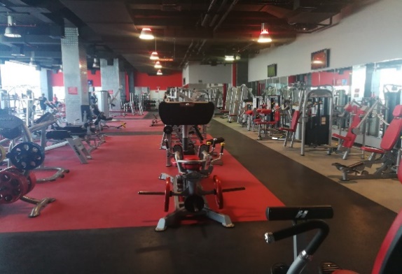 A gym with exercise equipment AI-generated content may be incorrect.