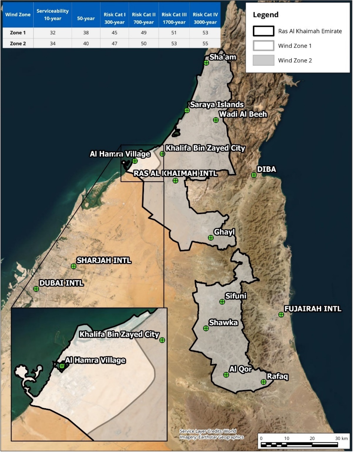 A map of the united arab emirates AI-generated content may be incorrect.