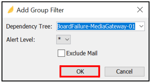 Add Group Filter