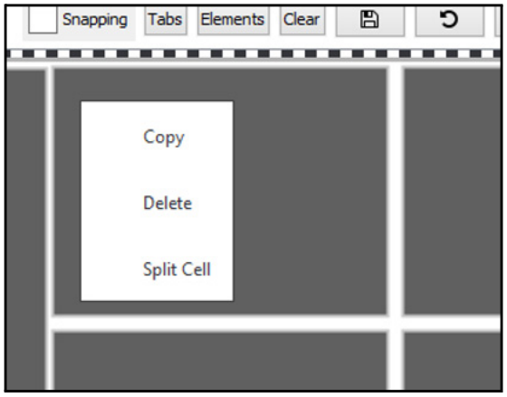Layout Menu