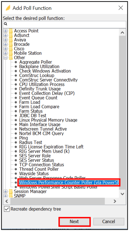 Add Poll Function