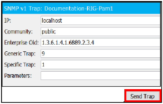 SNMP v1 Trap