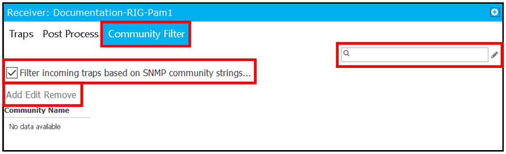 Community Filter