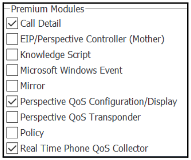 Premium Modules to Select