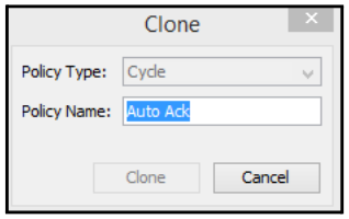 Clone Dialog