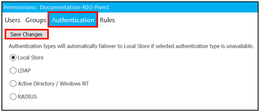 Permissions - Groups