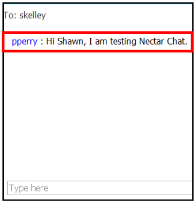 Sample Chat
