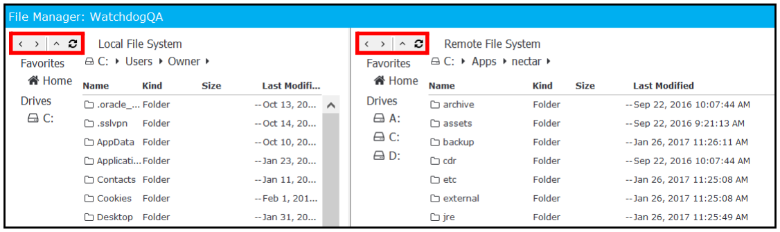 File Manager Icons