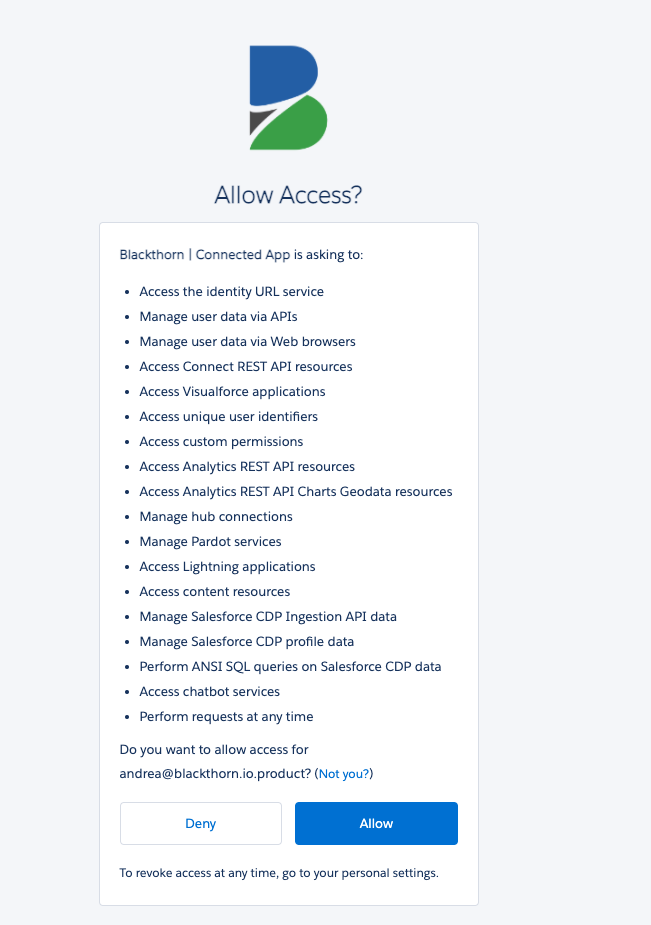 Allow Access