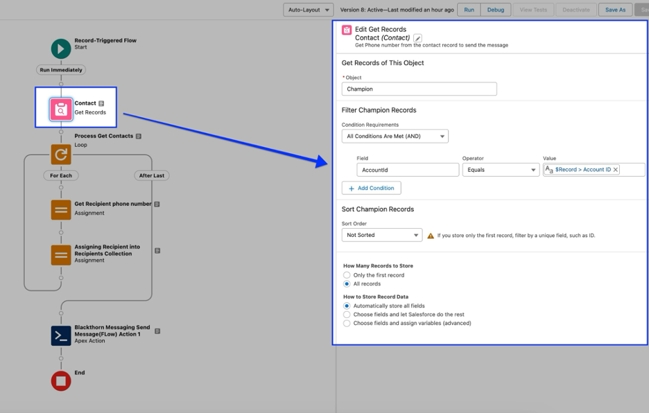 CRM204_Set Contact Record