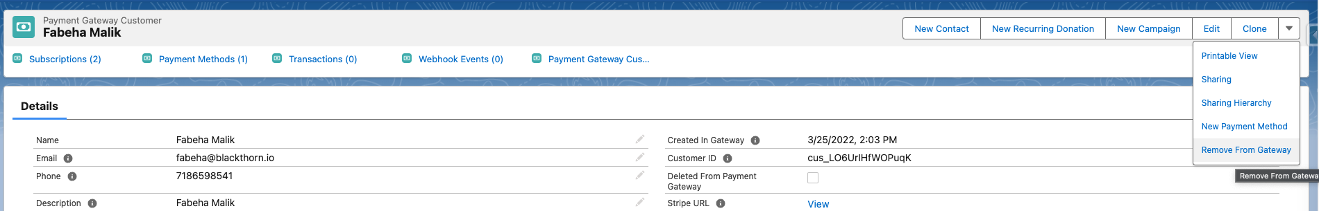 Delete a Payment Gateway 2