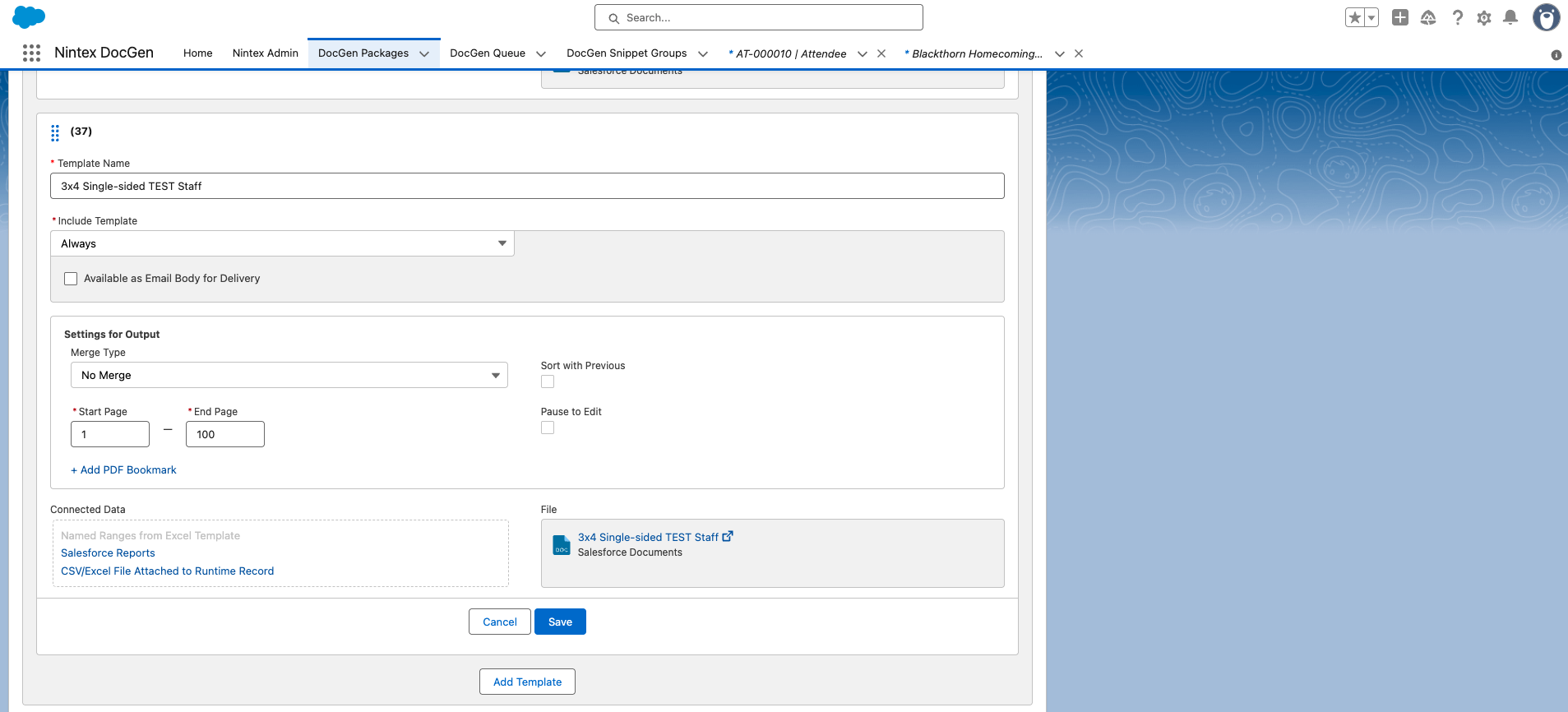 DocGen Package_Edit New Uploaded Template