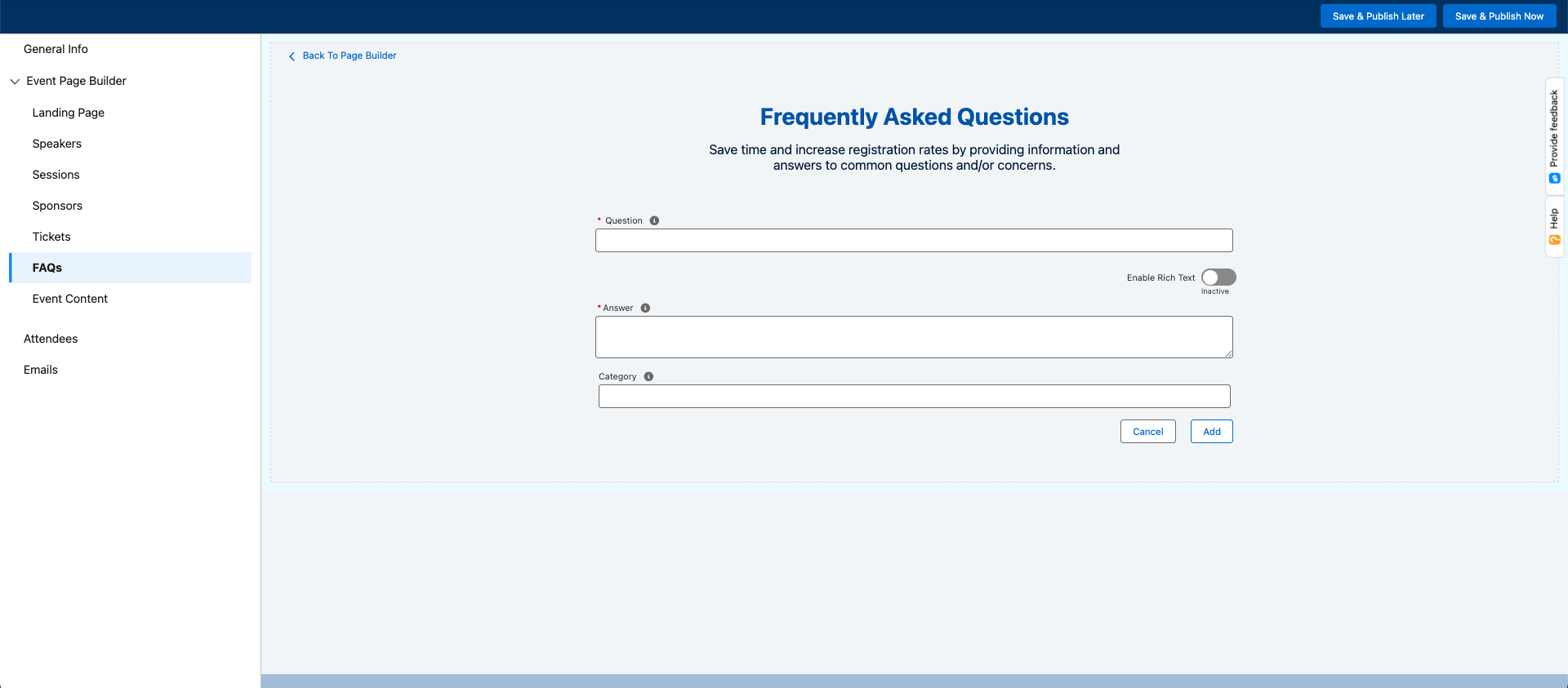 Event Builder_FAQ_Create new
