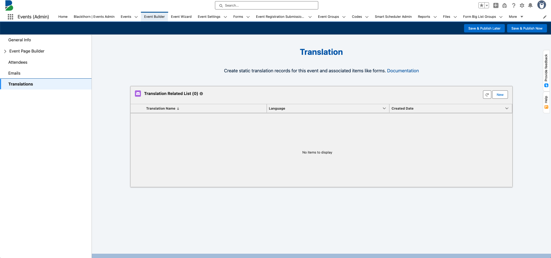 Event Builder_Translation Tab