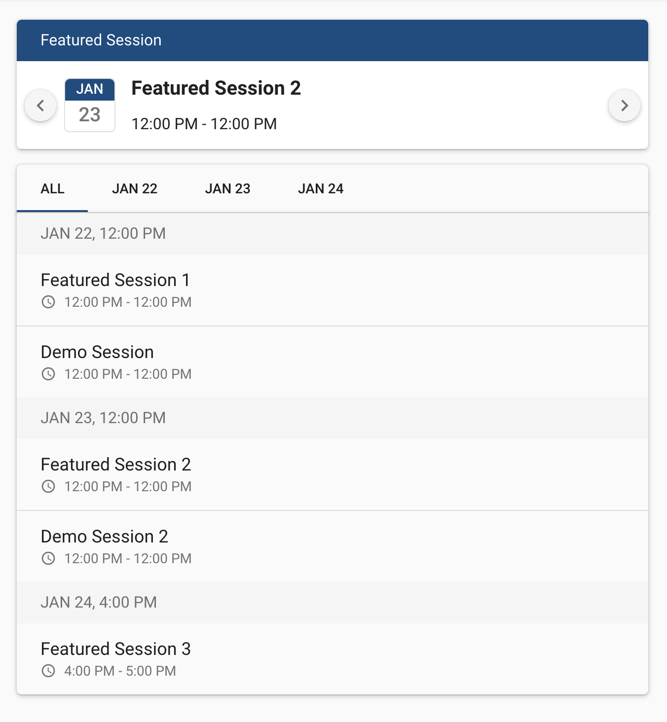Featured Sessions