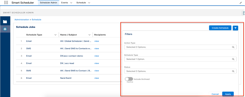 Manage Jobs Global Scheduler_Pic 6