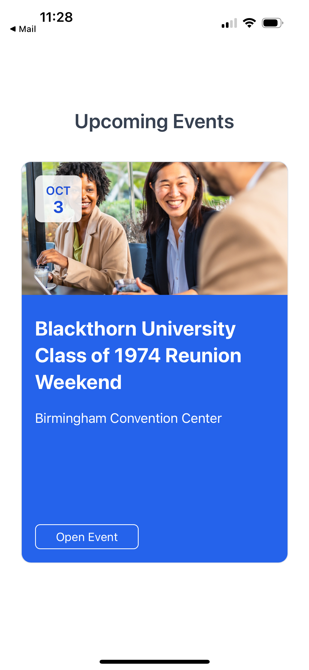 Upcoming Events