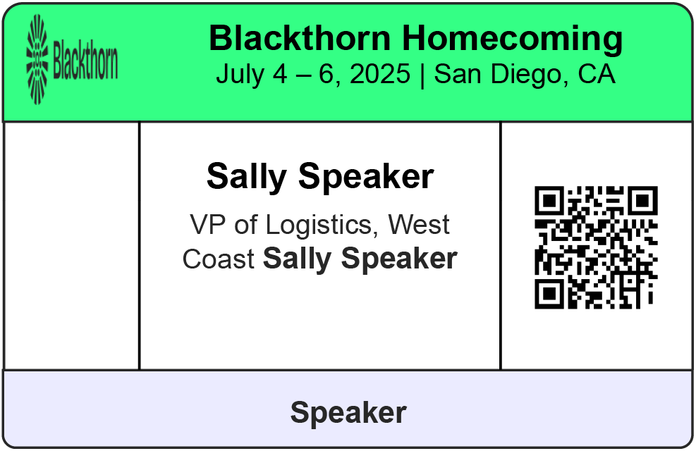 4 x 3 double sided front
