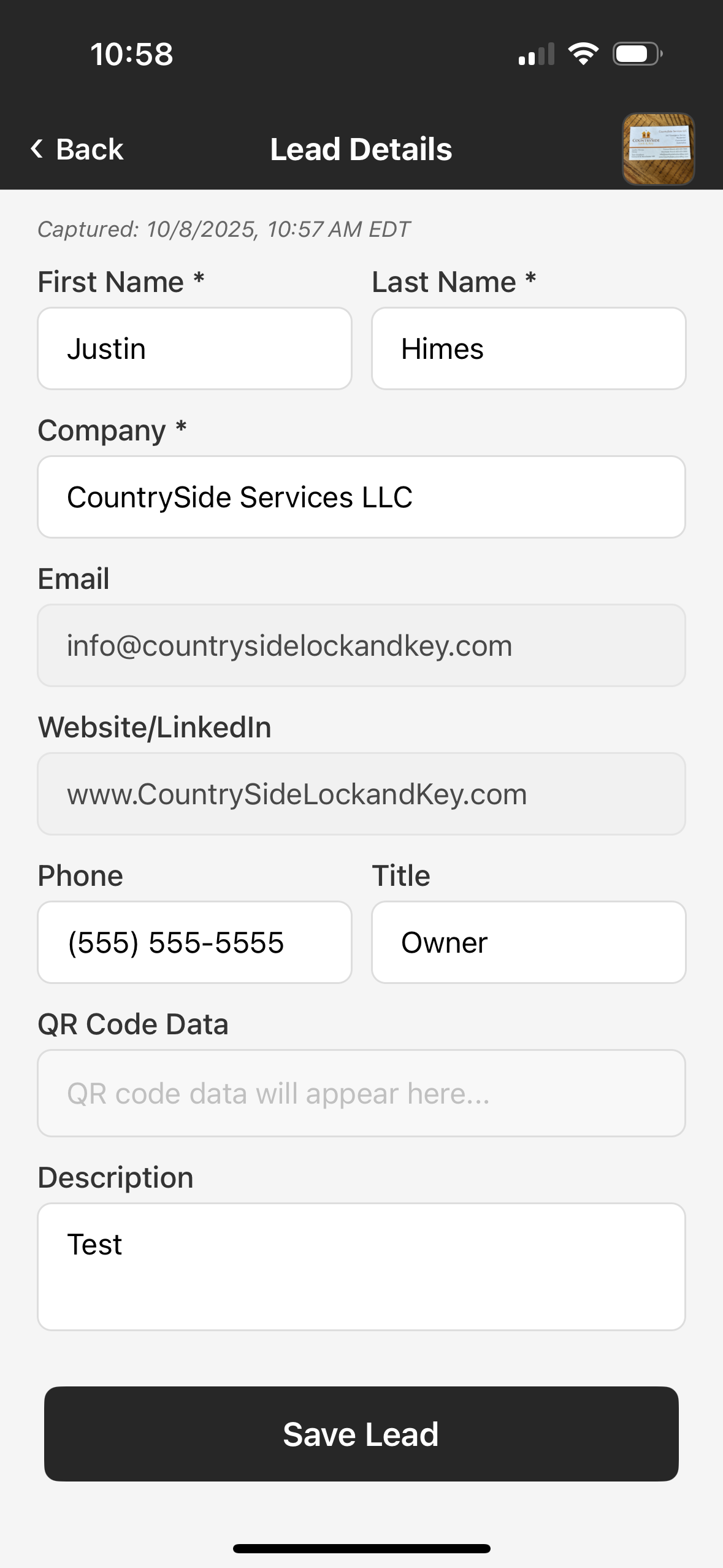 SmartCapture_Capturing the Lead