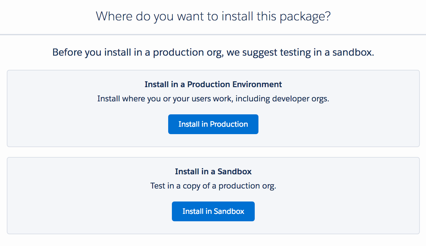 Where do you want to install button