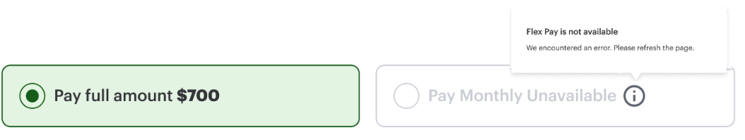 Onsite-messaging-pay-monthly-unavailable